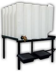 Buy 180 Gallon Tote-A-Lube Tank with Stainless Steel Dispense Fitting by Fluidall for only $580.00