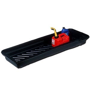 Buy 12 Gallon Plastic Utility Tray by Ultratech of Black color for only $80.00