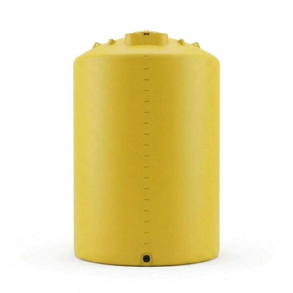 Buy 20000 Gallon Vertical Fertilizer Storage Tank in Yellow by Norwesco of Yellow color for only $37,583.99
