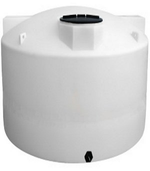 Buy 2500 Gallon Plastic Vertical Liquid Storage Tank by Ace Roto-Mold of White color for only $2,404.00
