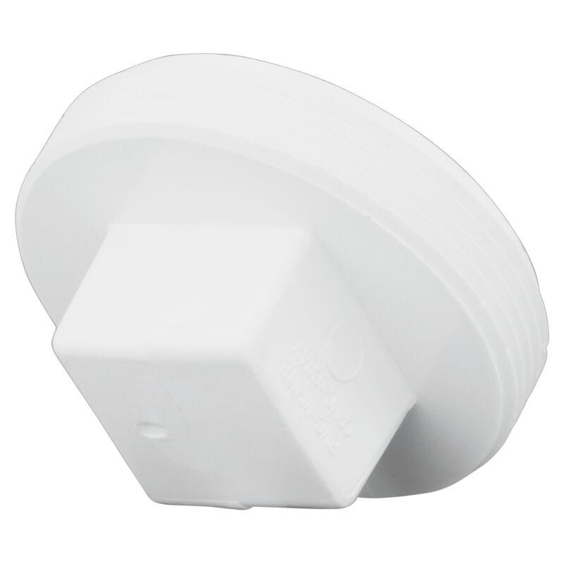 Buy 3 MIP PVC DWV SQ HEAD PLUG-VISALIA by HAJOCA CORPORATION VISALIA for only $3.00