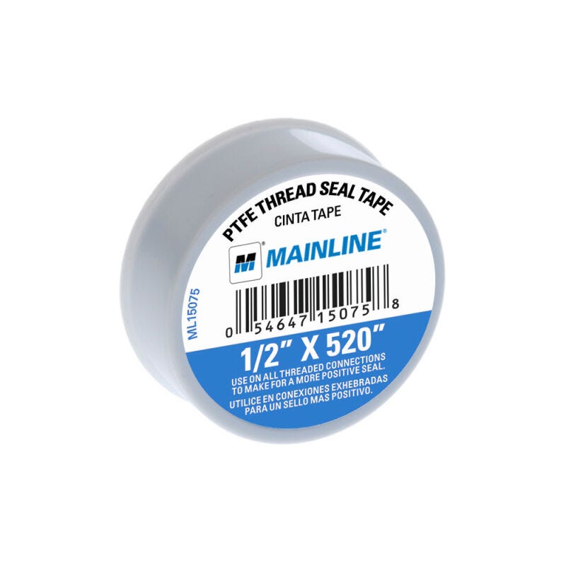 Buy MAINLINE ML15075 1/2X520 PTFE THRD SEAL TAPE-VISALIA by HAJOCA CORPORATION VISALIA for only $1.00