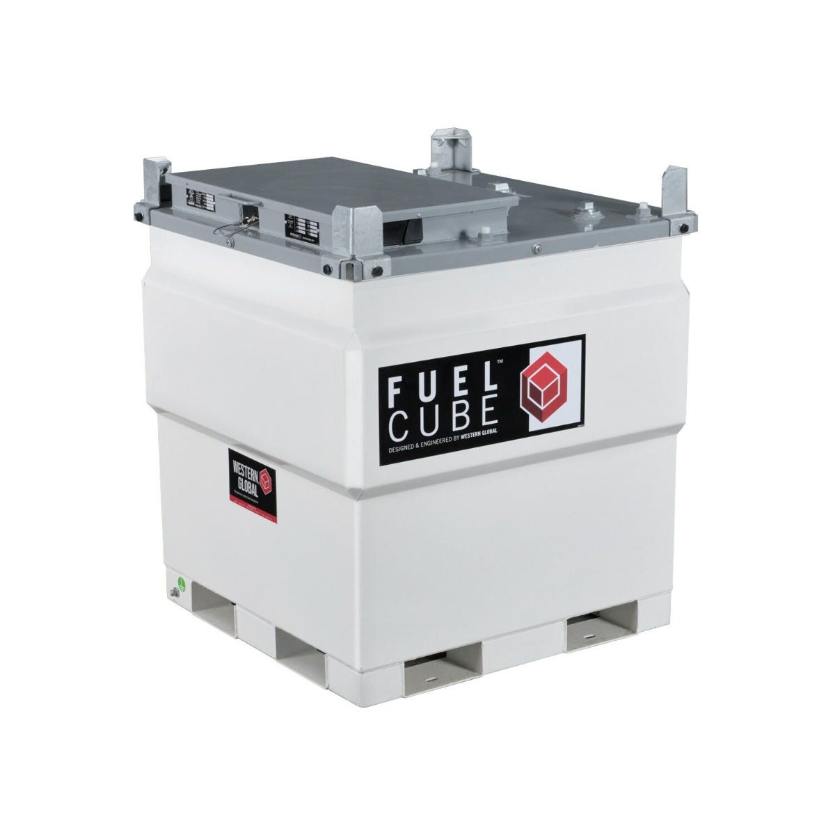 Buy FCP250: FuelCube Stationary, DW 252 Gallon Diesel Storage Tank with 12V, 15gpm Pump Kit and Level Gauge by Plastic Mart Manufacturer for only $4,569.00