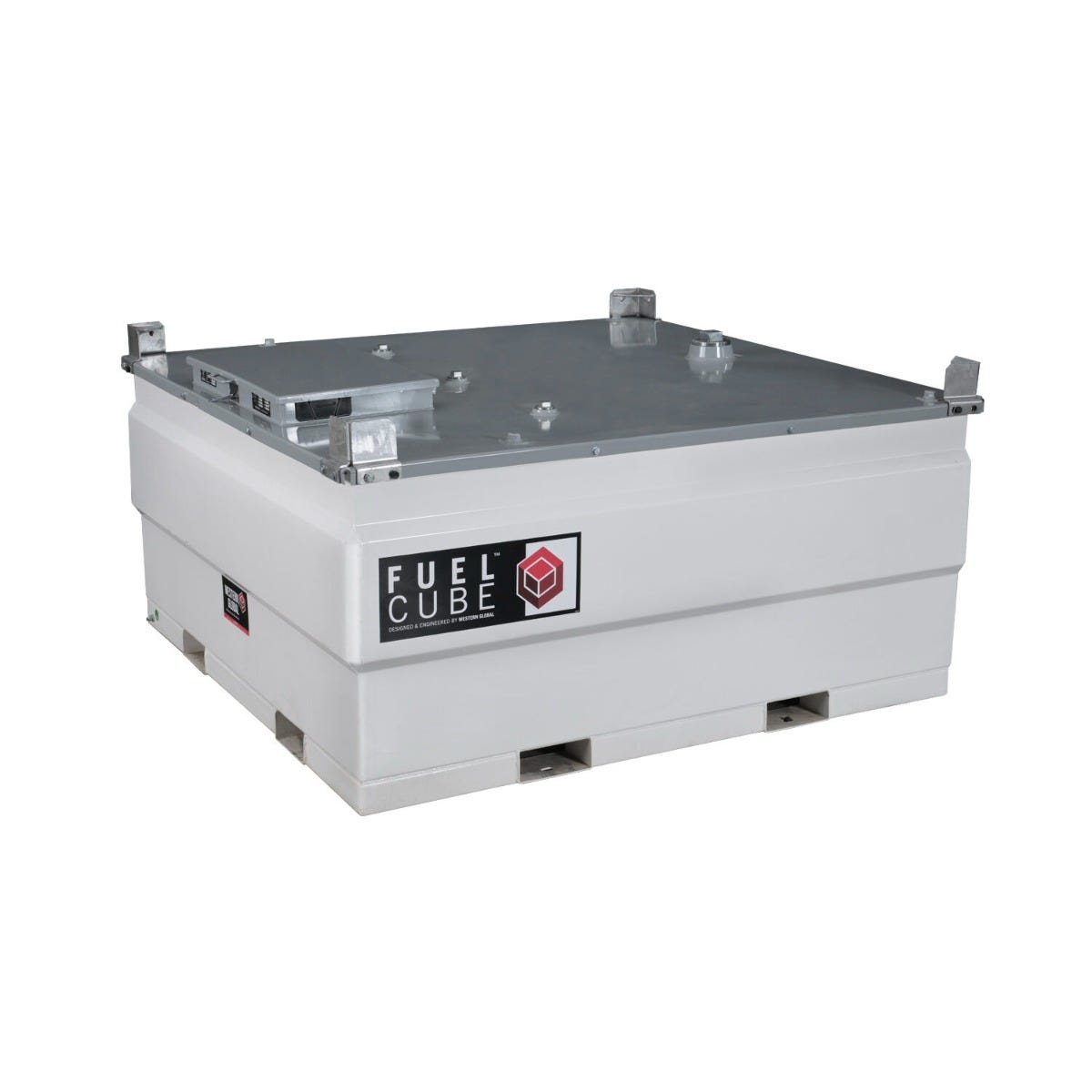 Buy FCP1000: FuelCube Stationary, DW 1018 Gallon Diesel Storage Tank with 12V, 15gpm Pump Kit and Level Gauge by Plastic Mart Manufacturer for only $10,070.00