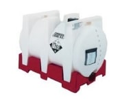 550 Gallon Plastic Stackable IBC Tote Tank Megatainer System without Inserts 550 Gallon Plastic Stackable IBC Tote Tank Megatainer System without Inserts