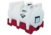 550 Gallon Plastic Stackable IBC Tote Tank Megatainer System without Inserts 550 Gallon Plastic Stackable IBC Tote Tank Megatainer System without Inserts