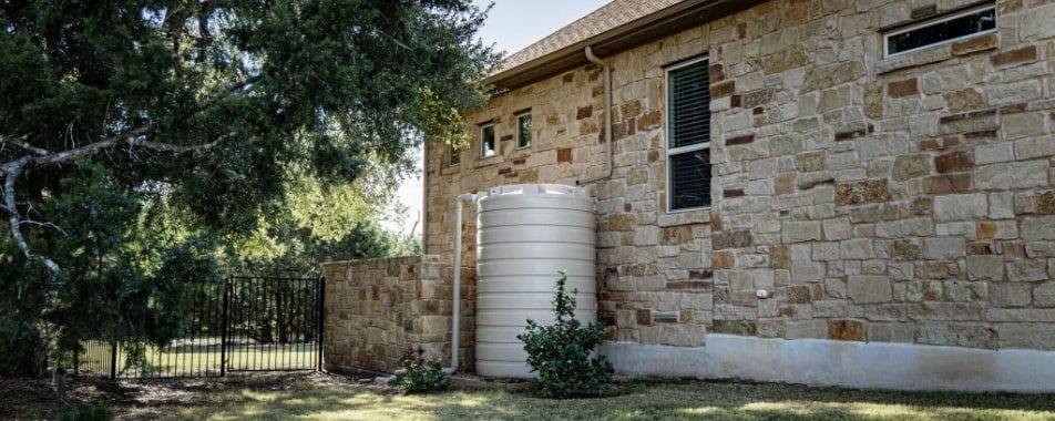 Harvesting rainwater is the first step to creating a circular home economy with water conservation in mind.
