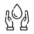 Be mindful of water usage Be mindful of water usage