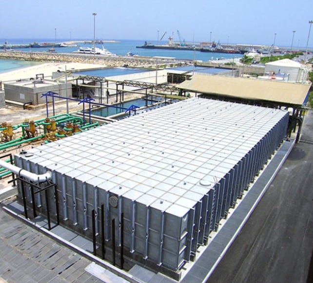 Above Ground FRP Modular Storage Tanks Above Ground FRP Modular Storage Tanks
